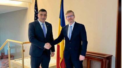 George Simion, chemat la Ambasada...