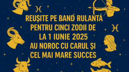 Reusite pe banda rulanta pentru...