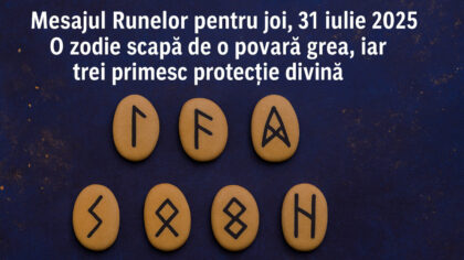 Mesajul Runelor pentru joi, 31...