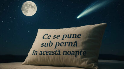 Ce se pune sub perna...