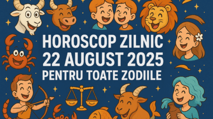 Horoscop 22 august 2025 pentru...