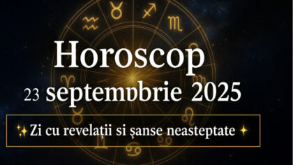 Horoscop 23 septembrie 2025 pentru...